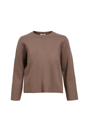 Reynard Square Sleeve O-neck, Morel